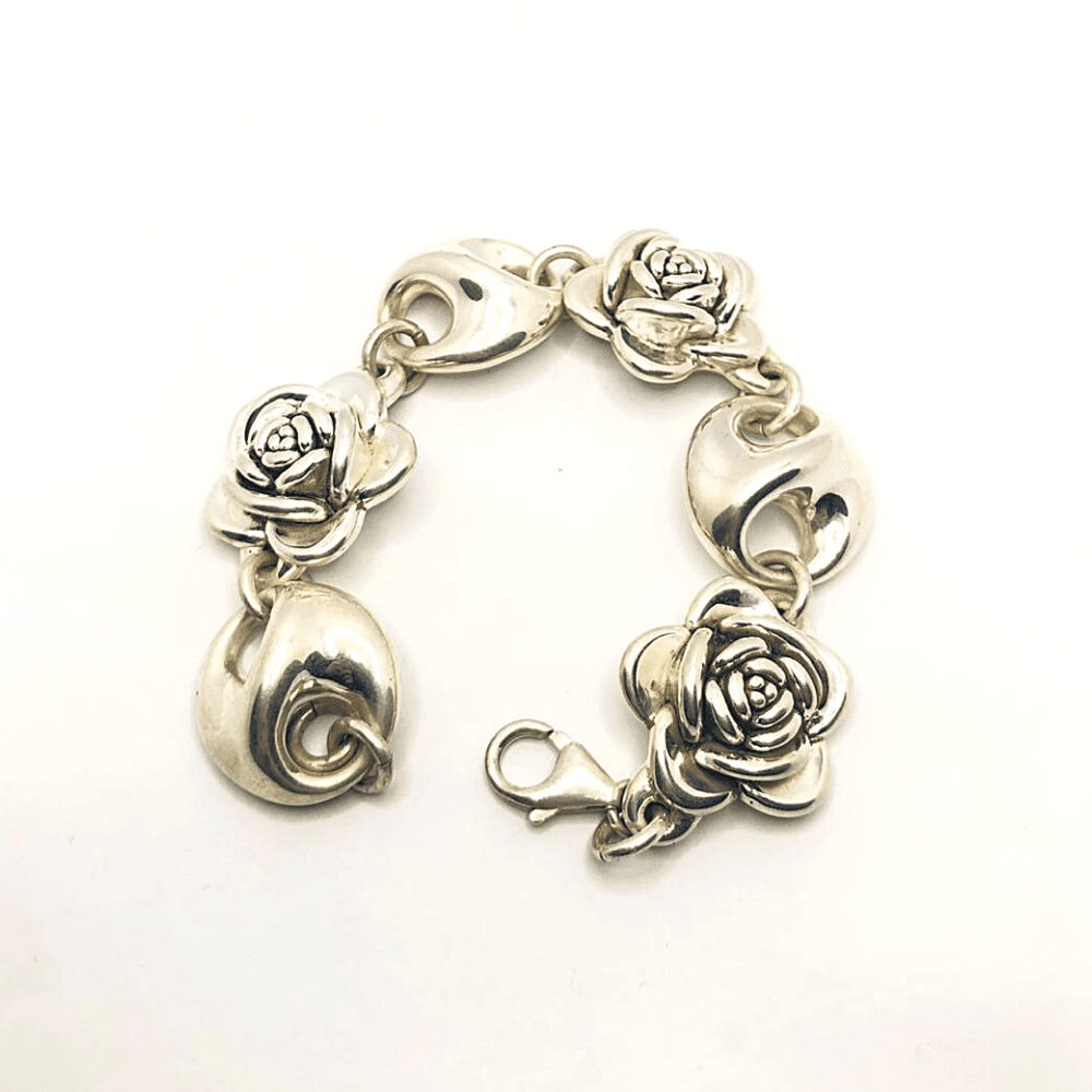 Pulseira Eletro formatação Prata de Bali - Image 2