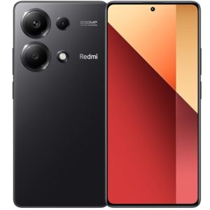 Smartphone Xiaomi Redmi Note 13 Pro 4G 8+256 GB, MediaTek, Helio G99-Ultra, Câmera OIS de 200 MP, Carregamento Turbo 67W, Tela AMOLED 6,67 “, NFC, (Preto)