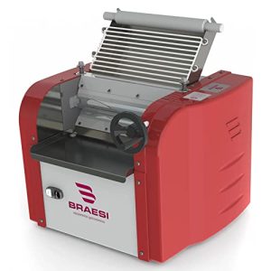 Braesi, B7256, Cilindro Elétrico Massa Industrial Maquina de Massa Pão Bivolt, cor Vermelho, Aço
