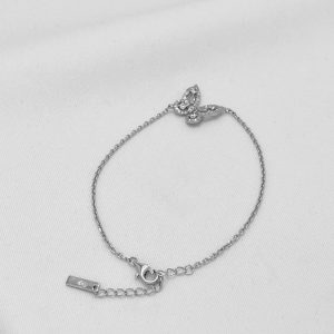 PULSEIRA BORBOLETA C/ ZIRCONIA