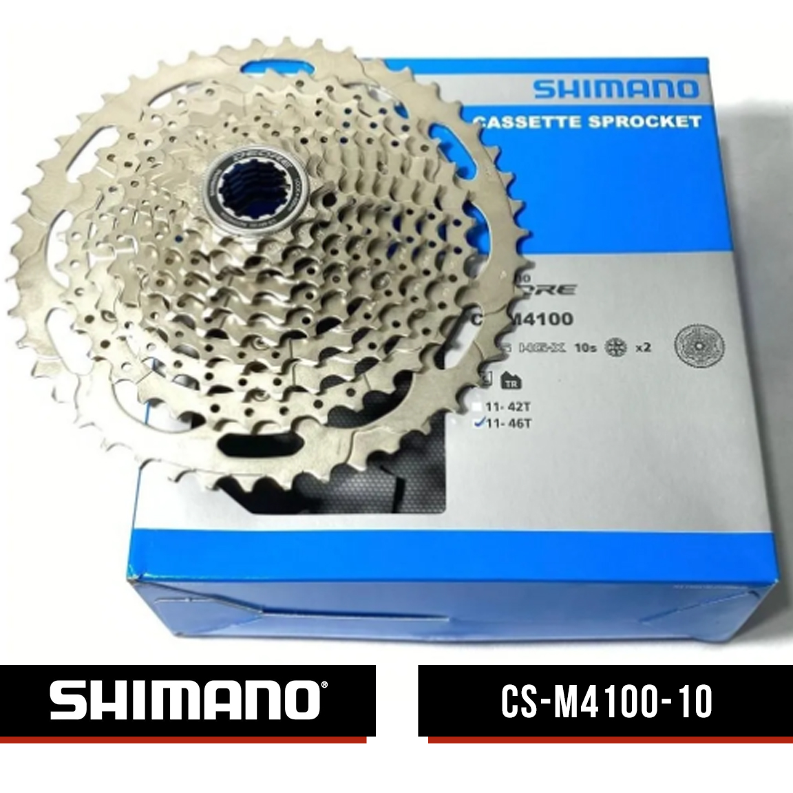 Cassete MBT Shimano Deore CS-M4100 11 Velocidades 46 Dentes - Image 3