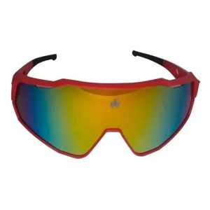 Óculos de Ciclismo Marelli Veloce Vermelho com 3 Lentes