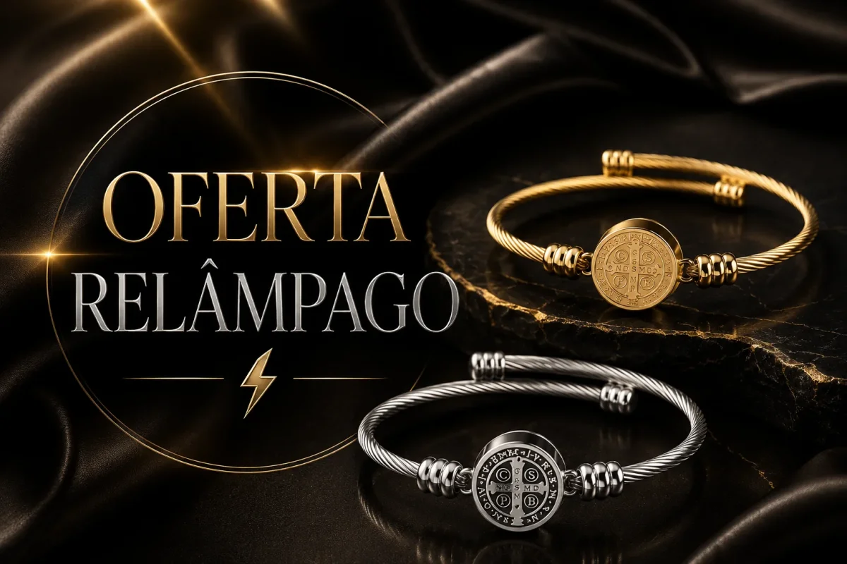 Bracelete Medalha de São Bento BentoForce™ – Oferta Relâmpago ⚡ - Image 2