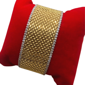 Pulseira Ouro 18K com diamantes