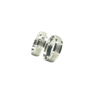 Aliança Prata 925K – AL006P