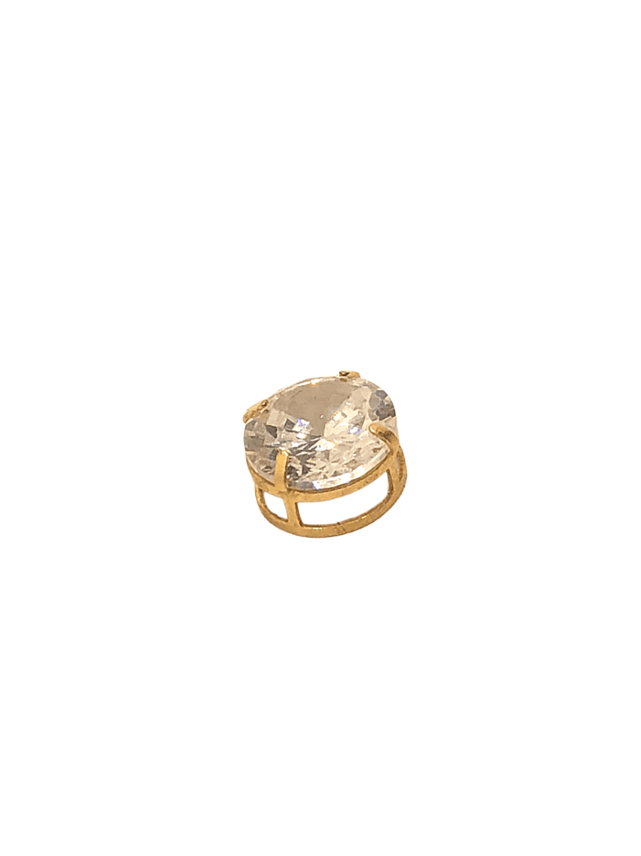 Pingente Ponto de Luz Redondo Ouro 18K Zirconia - Image 3