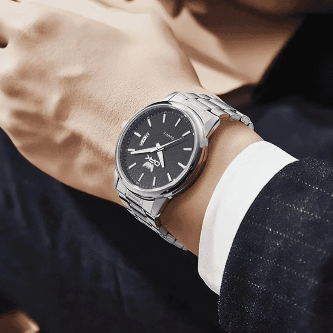 ⌚ TitanSteel™ – Relógio Masculino de Luxo Esportivo à Prova d’Água Precisão e Elegância em Cada Detalhe - Image 4