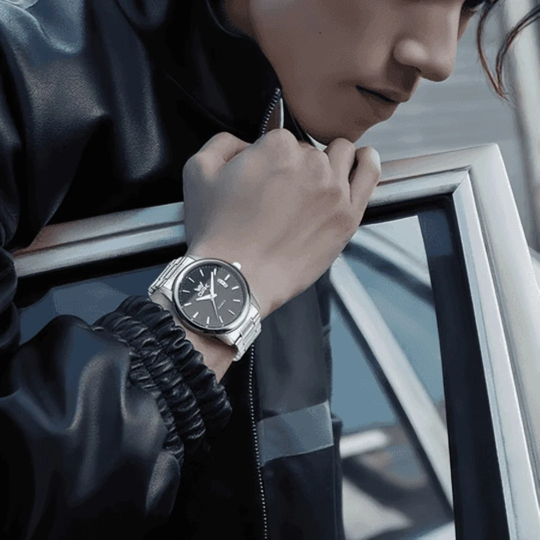⌚ TitanSteel™ – Relógio Masculino de Luxo Esportivo à Prova d’Água Precisão e Elegância em Cada Detalhe - Image 6