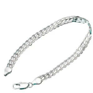Pulseira Corrente Cobra de Prata