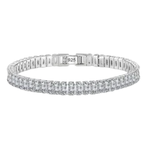 Pulseira de Prata Cristal zircônia