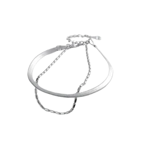 Pulseira e corrente de Prata