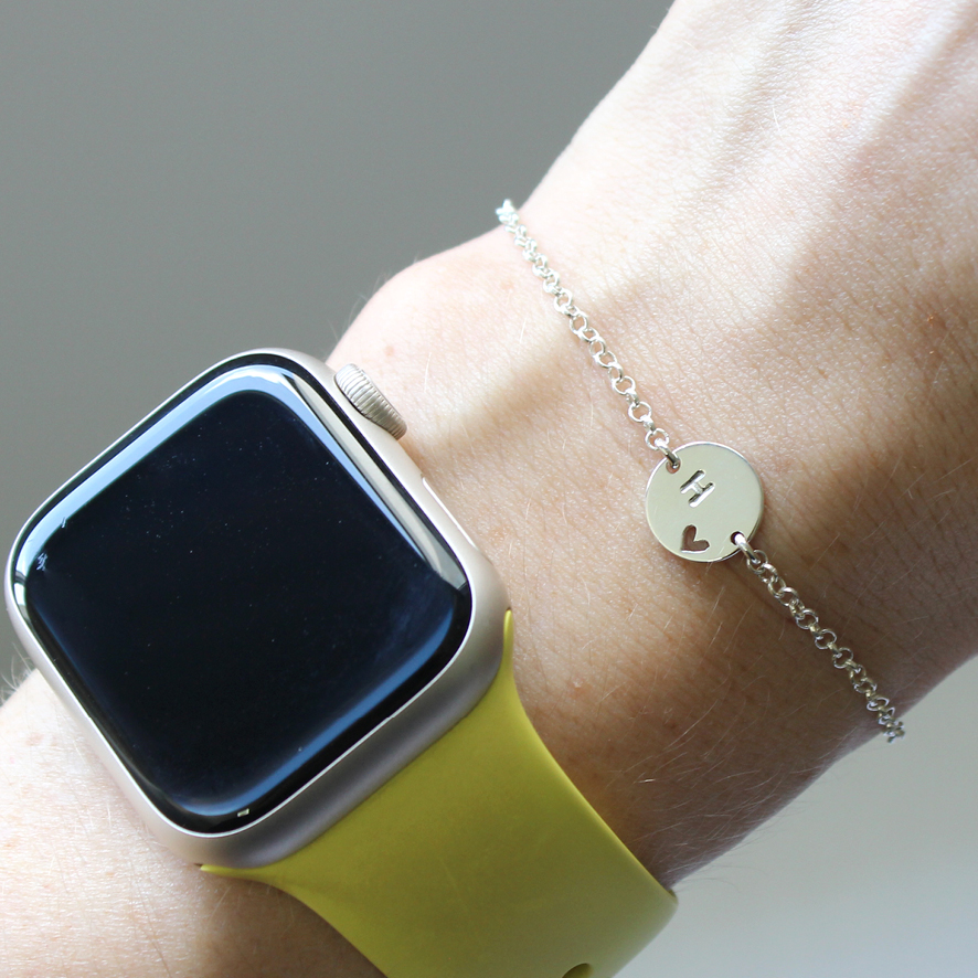 Pulseira medalha P – prata 960 - Image 2