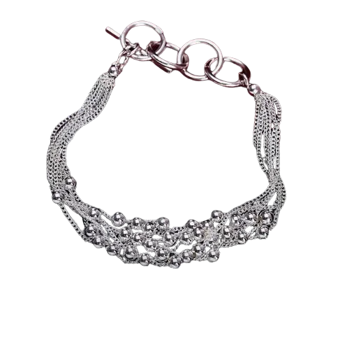 Pulseira de Prata Maleável