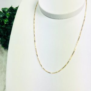 Corrente Feminina Cartier Fina Ouro 18k