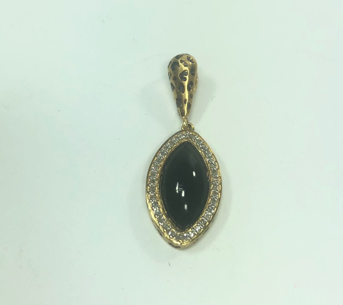 Pingente Estampa onça Ouro e Zirconias - Image 3
