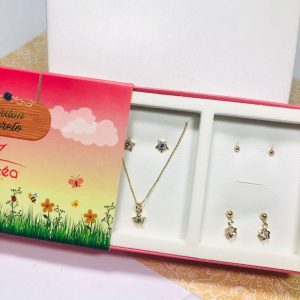 Conjunto Ifantil Estrela Semijoia