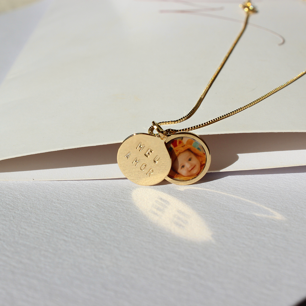 Colar Registro em ouro 18k ou prata 960 - Image 4