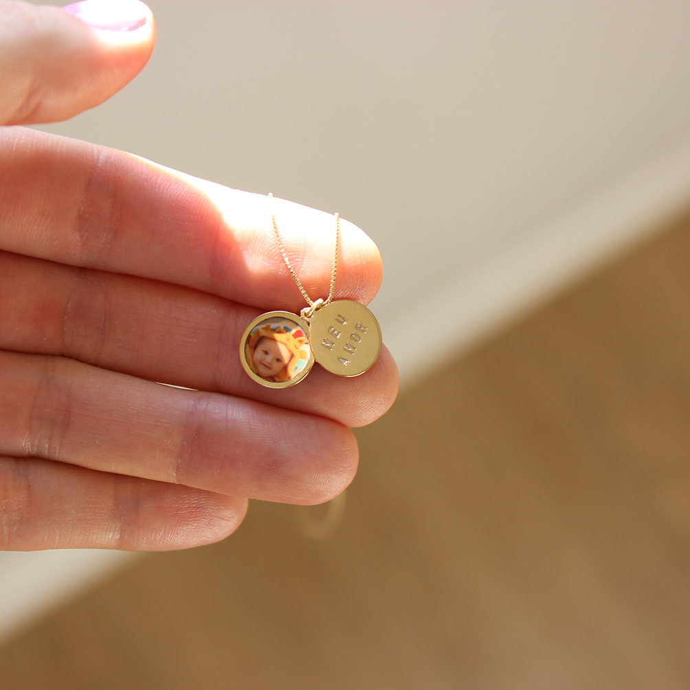 Colar Registro em ouro 18k ou prata 960 - Image 3