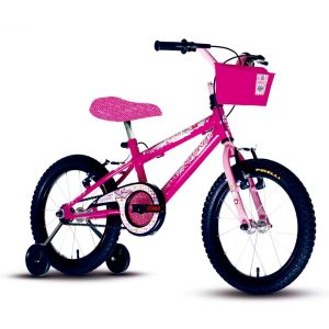 Bicicleta Infantil Aro 16 Stone SK-II Feminina Pink Rosa