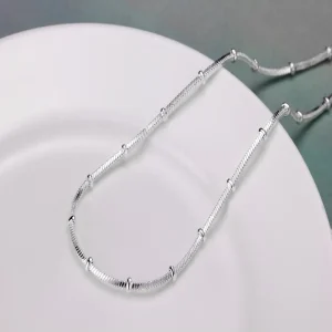 Colar de Prata Corrente Cobra