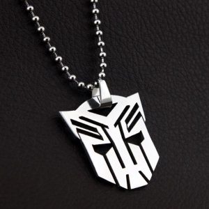 Pingente Transformers em Prata