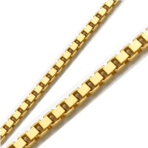 CORRENTE CORDÃO DE OURO MASCULINA FINA