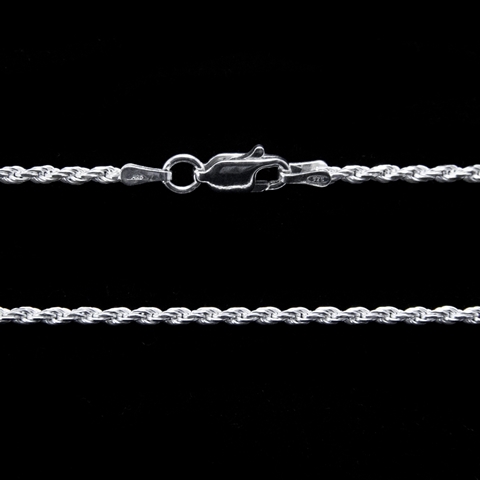 Corrente Corda em Prata 50 cm 1,7 mm - Image 3
