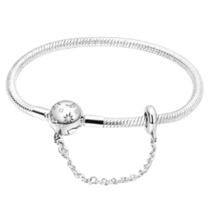 Pulseira de Prata Trava Galáxia